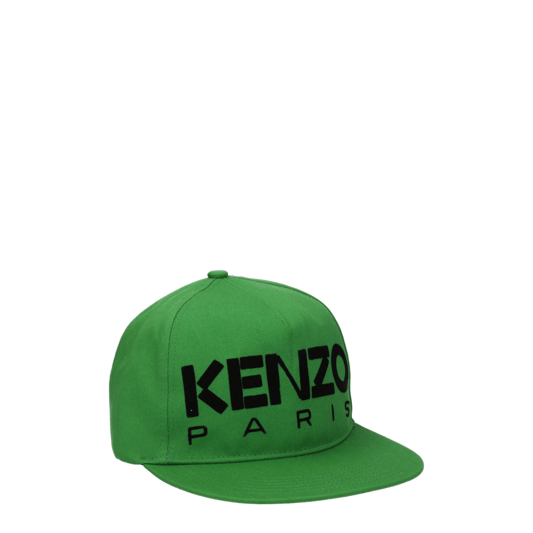 Kenzo Cappelli Uomo Cotone Verde Nero