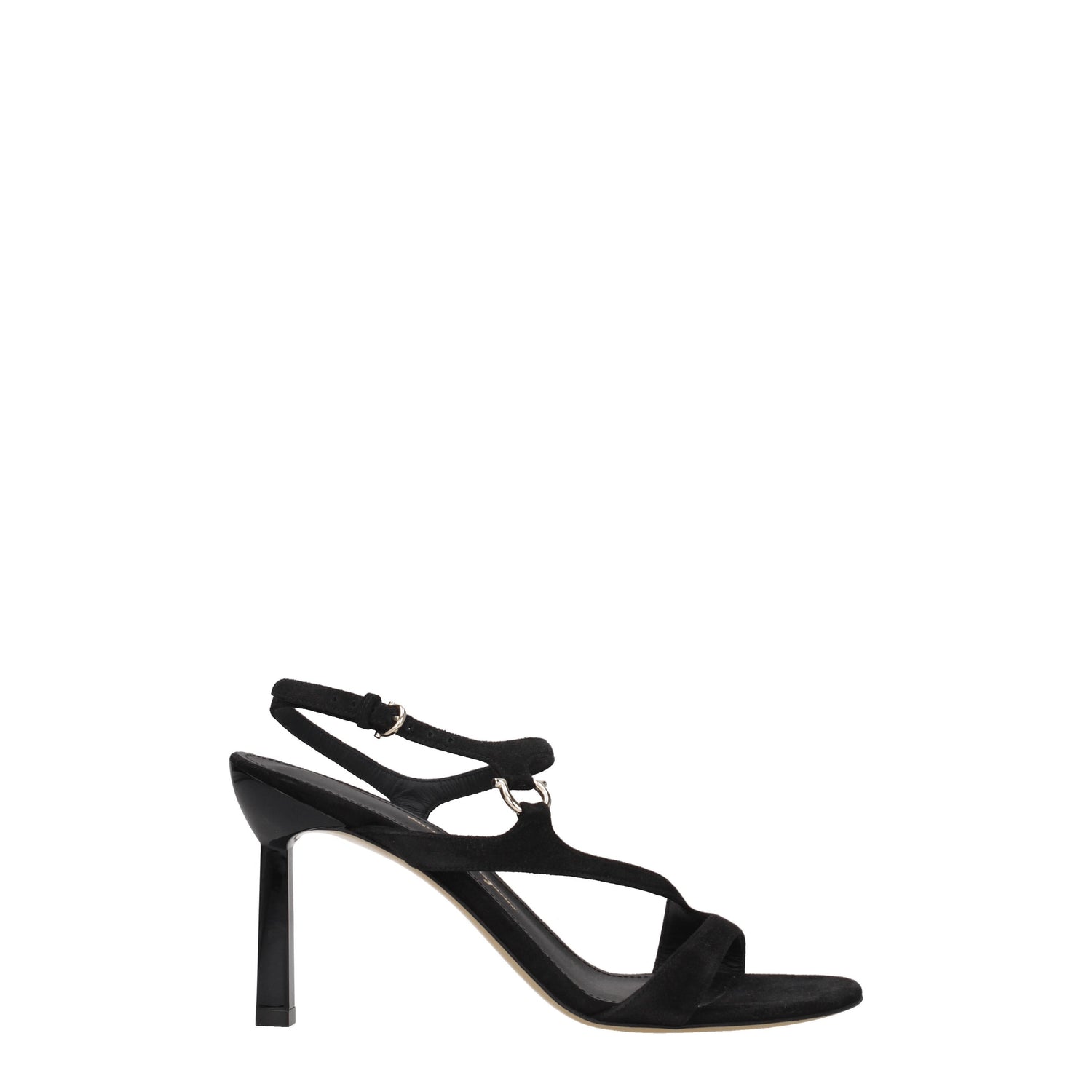 Salvatore Ferragamo Sandali jille Donna Camoscio Nero