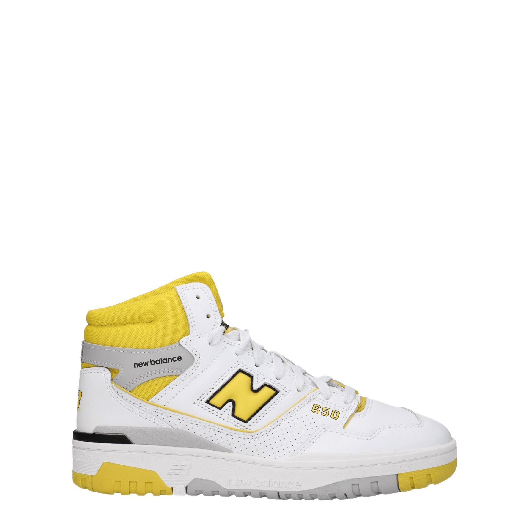 New Balance Sneakers 650 Uomo Pelle Bianco Giallo