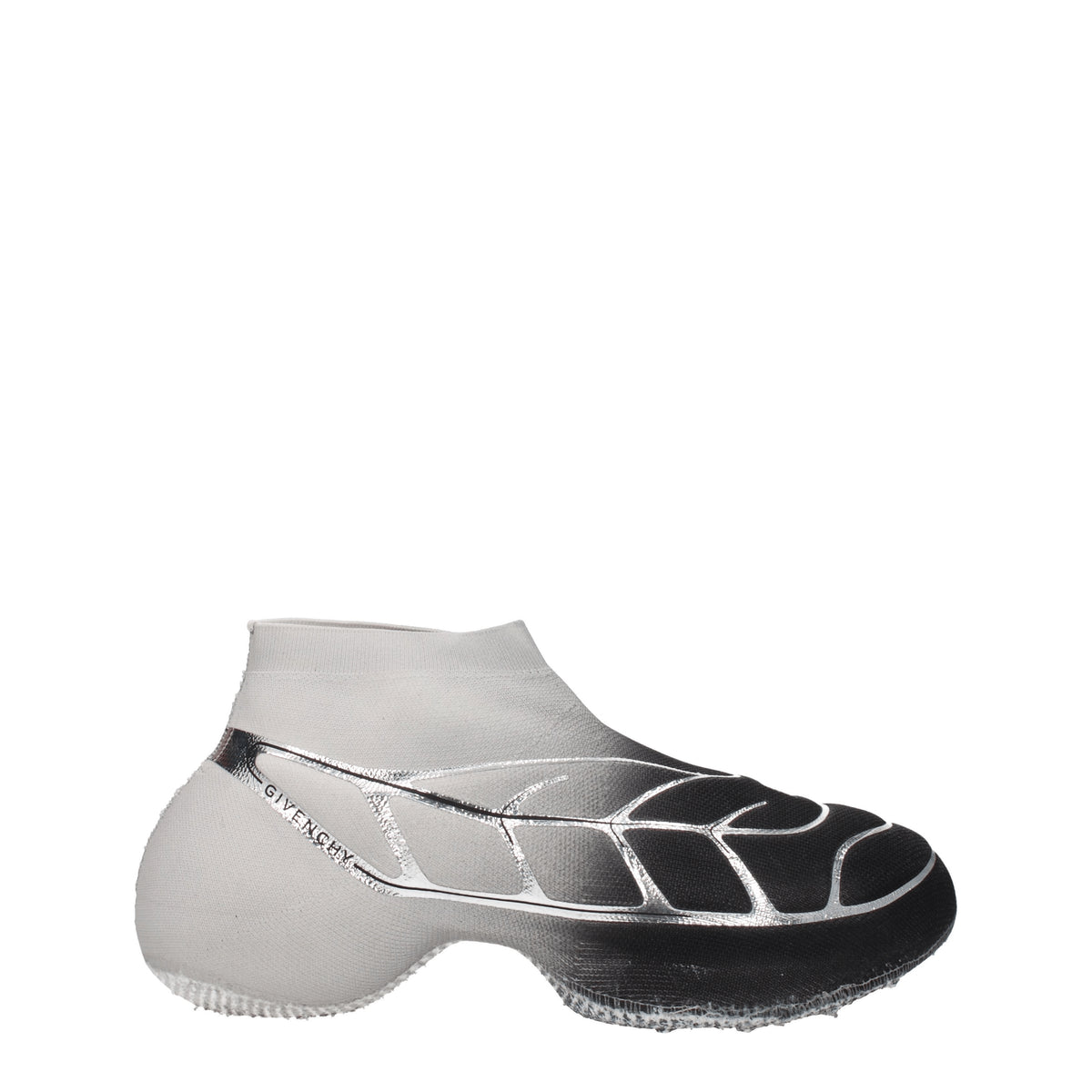 Givenchy Sneakers tk 360 Uomo Tessuto Nero Argento
