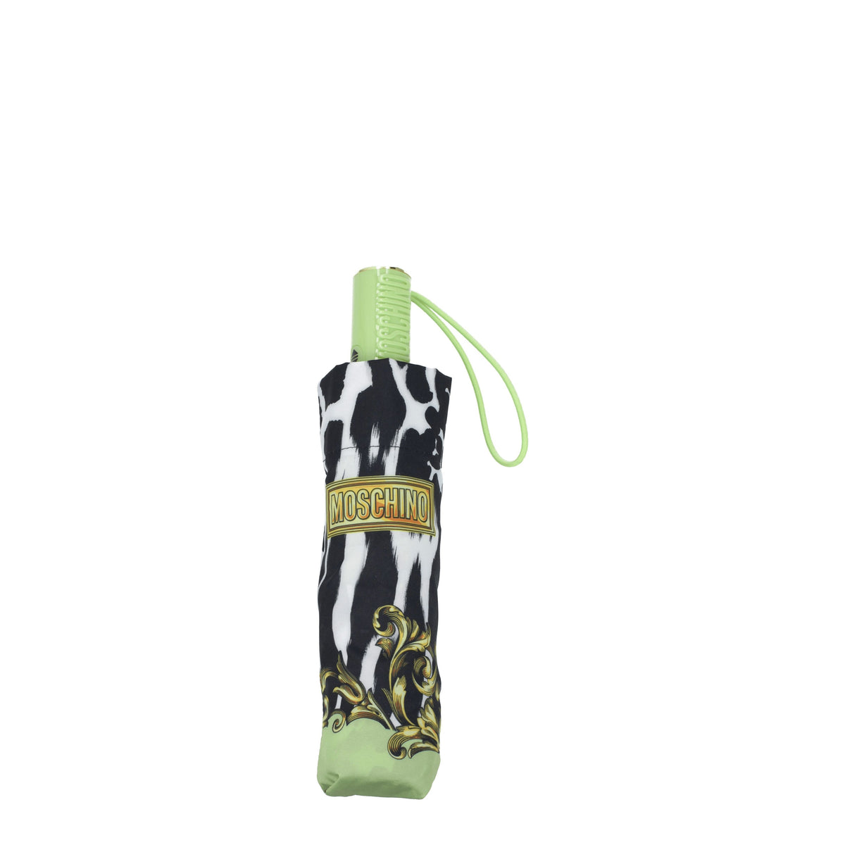 Moschino Ombrelli Donna Poliestere Bianco Pistacchio