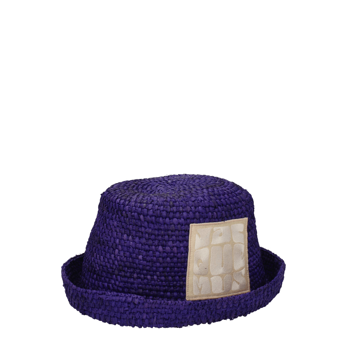 Jacquemus Cappelli Uomo Rafia Viola Porpora