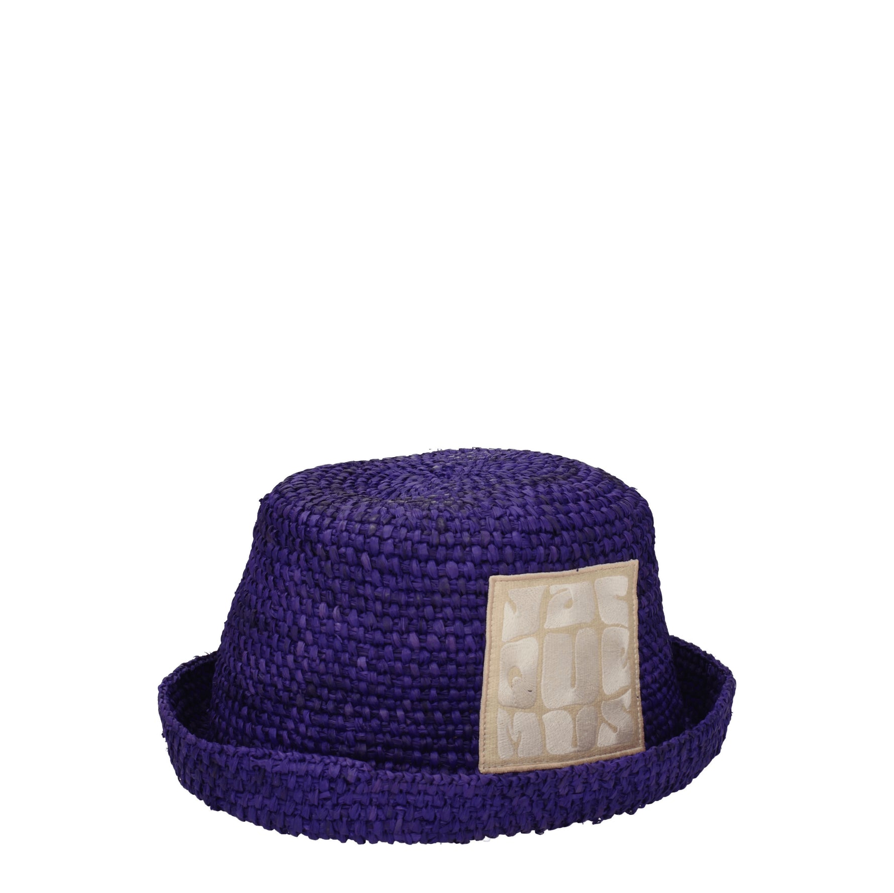 Jacquemus Cappelli Uomo Rafia Viola Porpora
