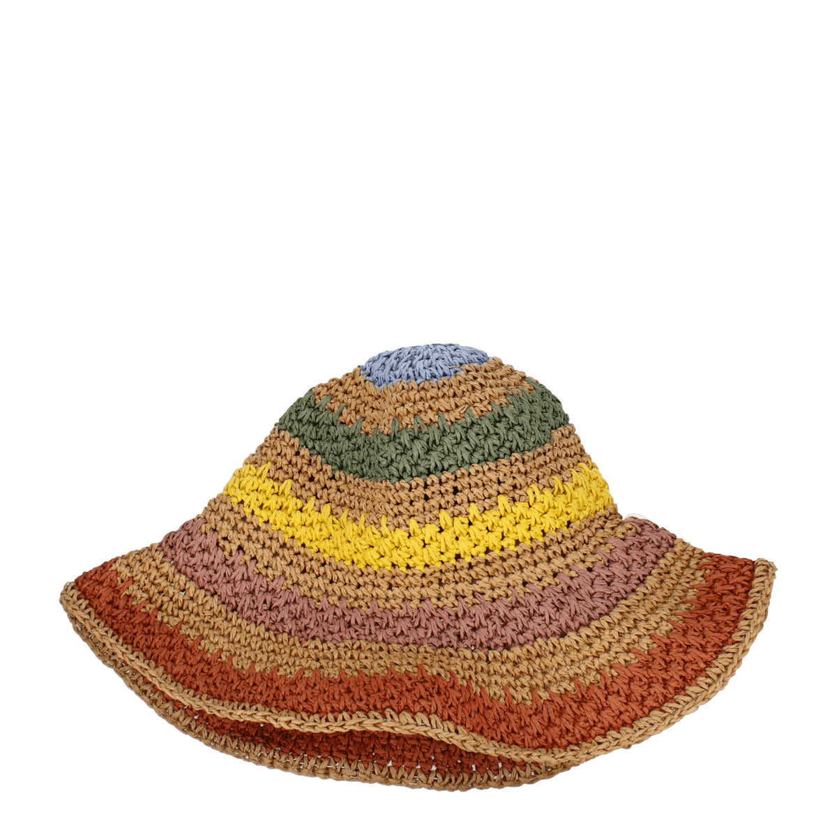 Roberto Collina Cappelli Donna Carta Tessile Multicolor
