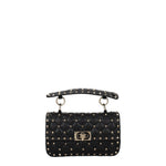 Valentino Garavani Borse a Mano rockstud spike Donna Pelle Nero