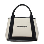 Balenciaga Borse a Mano Donna Tessuto Beige Nero