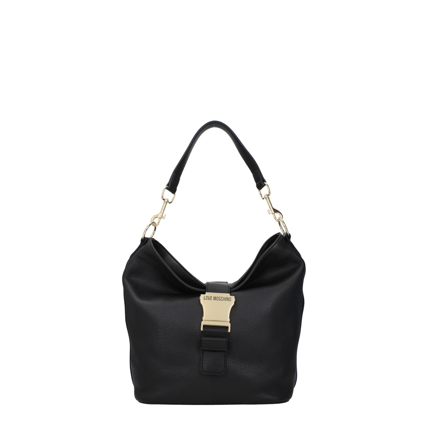 Love Moschino Borse a Mano Donna Poliuretano Nero