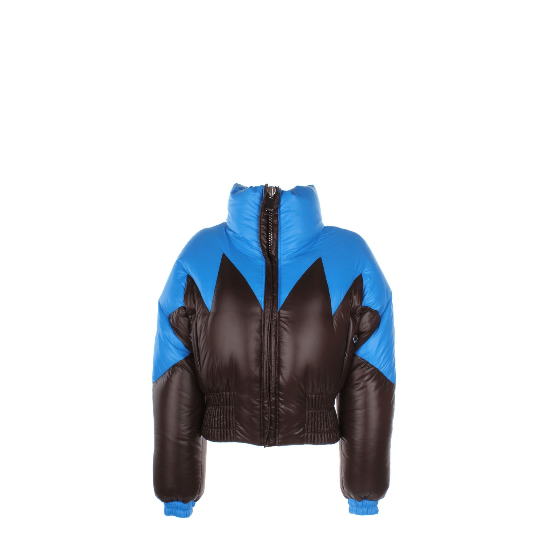 Khrisjoy Idee Regalo duff peak jacket Donna Poliestere Blu Marrone