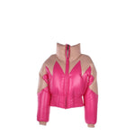 Khrisjoy Idee Regalo duff peak jacket Donna Poliestere Rosa Rosa Antico