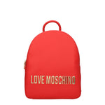 Love Moschino Zaini e Marsupi eco Donna Poliuretano Rosso Rossetto