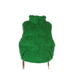 Khrisjoy Idee regalo puff oversize vest pile Uomo Poliestere Verde Verde Chiaro