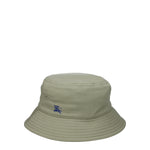 Burberry Cappelli Uomo Cotone Grigio