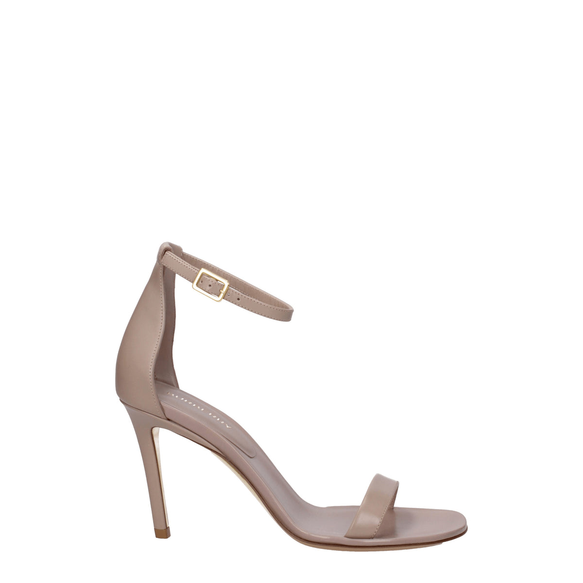 Burberry Sandali Donna Pelle Beige Mandorla