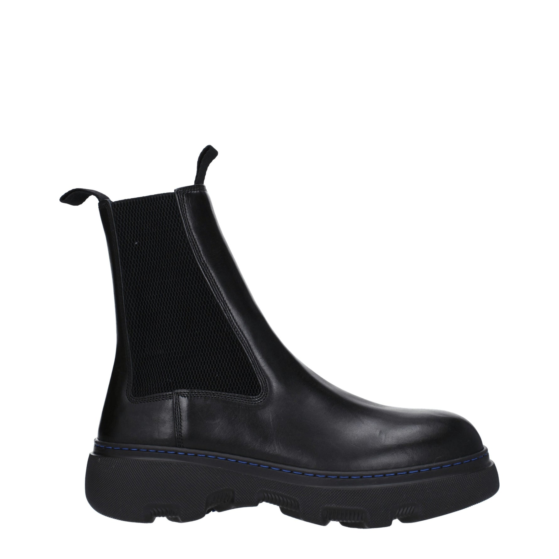Burberry Stivaletti chelsea Uomo Pelle Nero