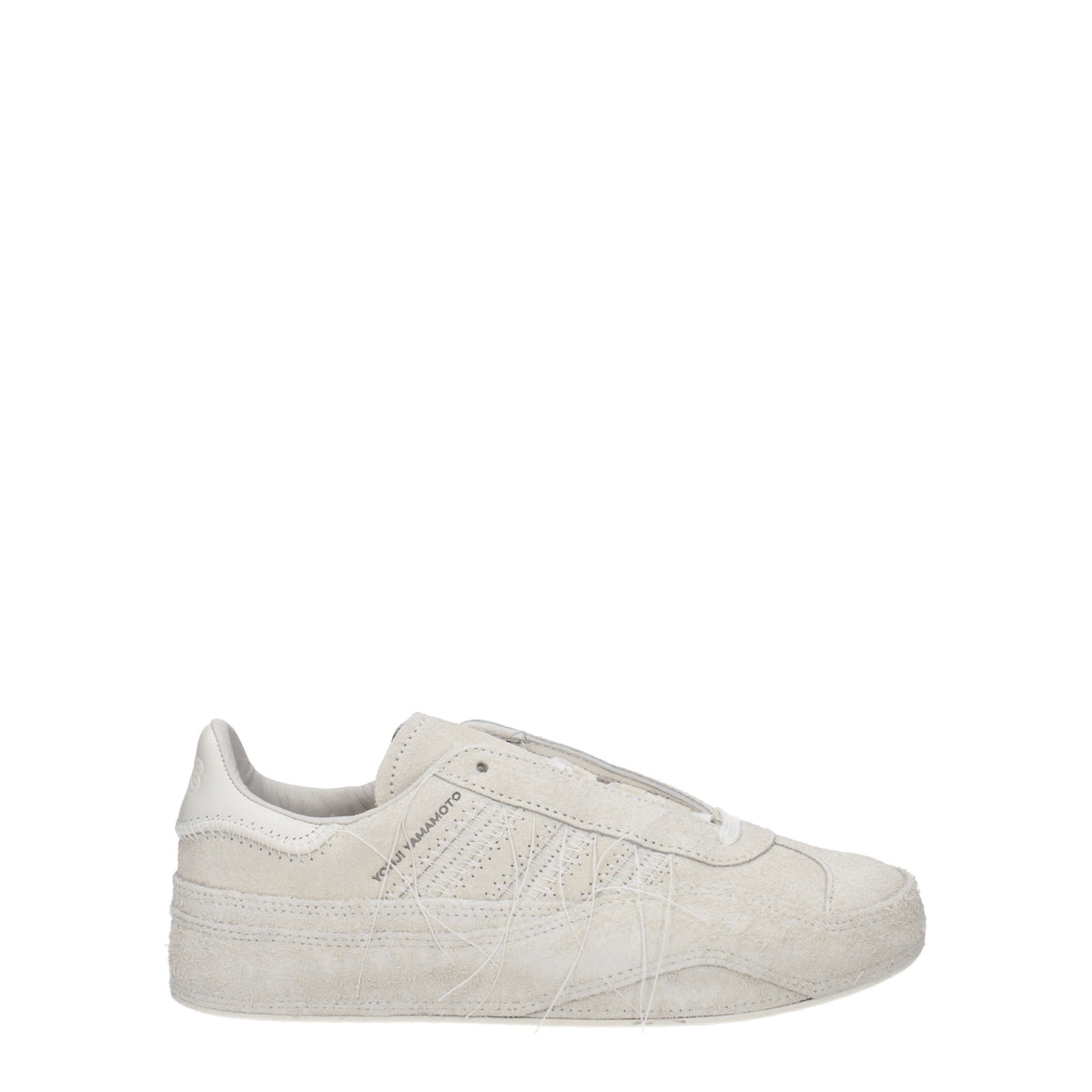 Y3 Yamamoto Sneakers gazelle Donna Camoscio Beige Bianco Sporco