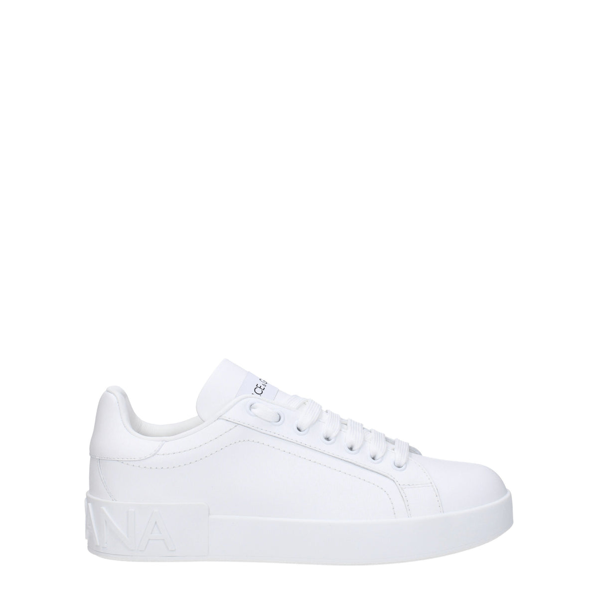 Dolce&Gabbana Sneakers Donna Pelle Bianco