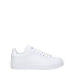 Dolce&Gabbana Sneakers Donna Pelle Bianco