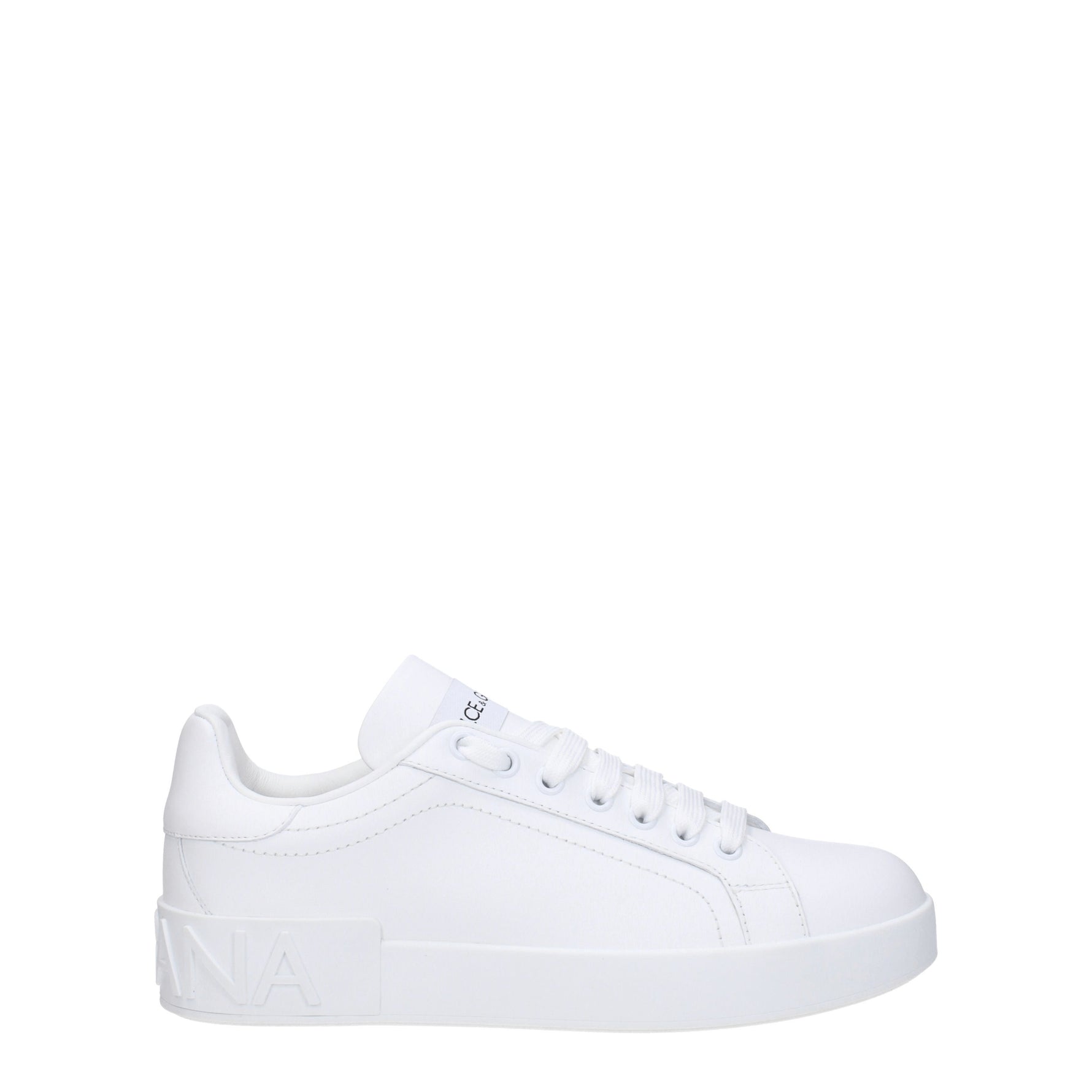 Dolce&Gabbana Sneakers Donna Pelle Bianco