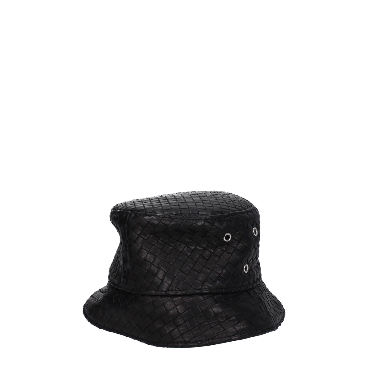 Bottega Veneta Cappelli Uomo Pelle Nero
