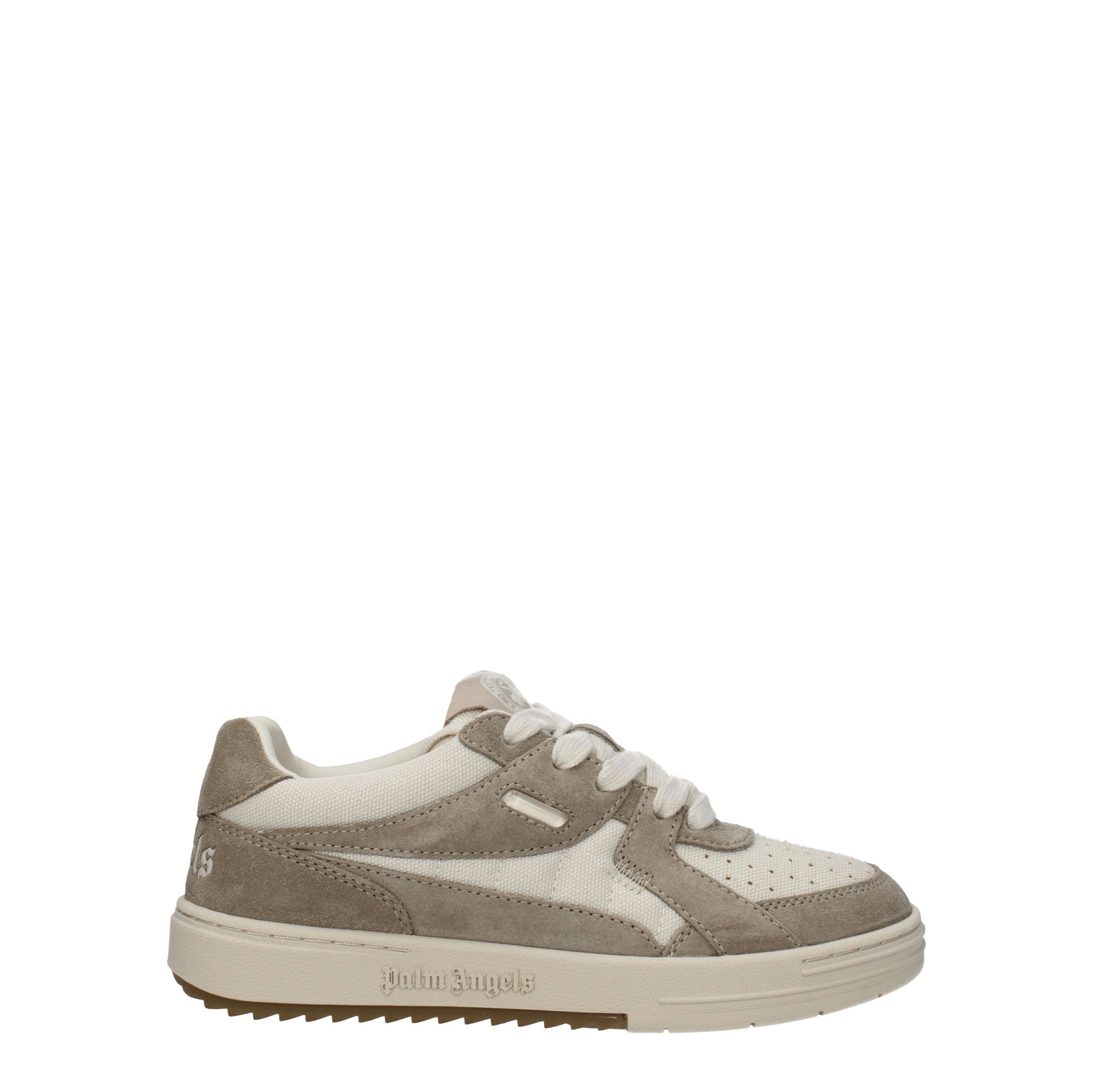 Palm Angels Sneakers Donna Tessuto Beige Camel
