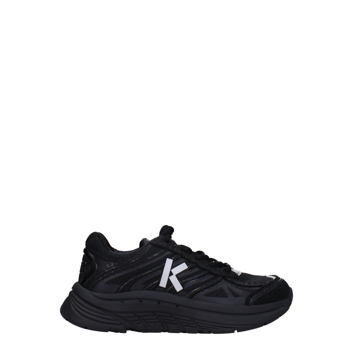 Kenzo Sneakers Donna Tessuto Nero