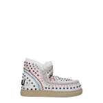 Mou Stivaletti Donna Pelle Bianco Viola