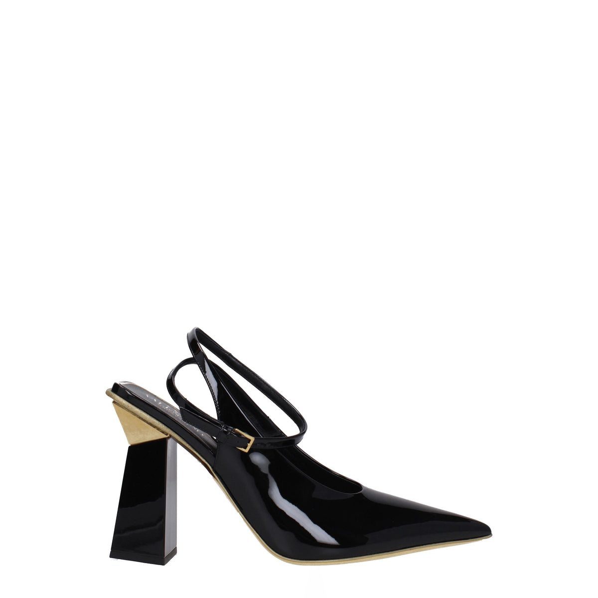 Valentino Garavani Sandali Donna Vernice Nero