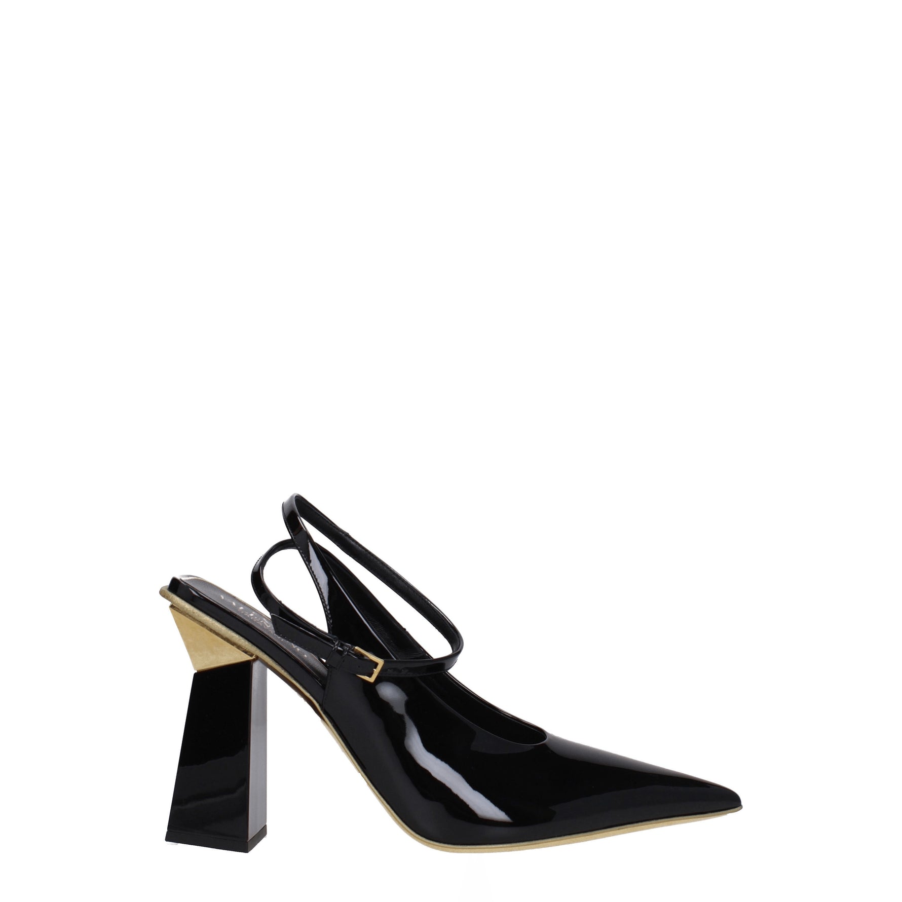 Valentino Garavani Sandali Donna Vernice Nero