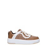 Stella McCartney Sneakers Donna Tessuto Marrone