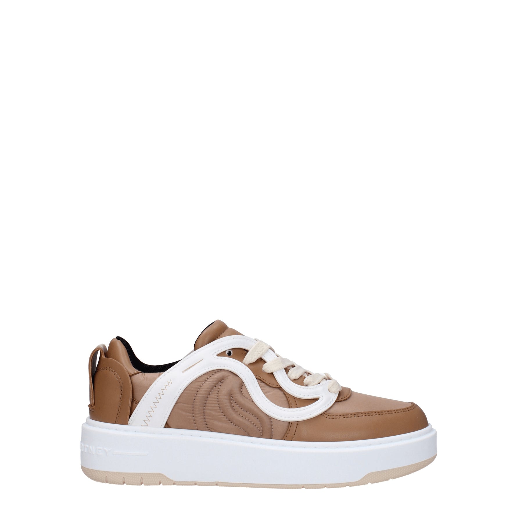 Stella McCartney Sneakers Donna Tessuto Marrone