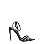 Saint Laurent Sandali ava Donna Raso Nero