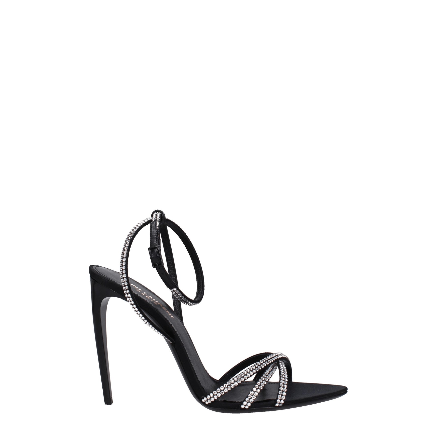 Saint Laurent Sandali ava Donna Raso Nero