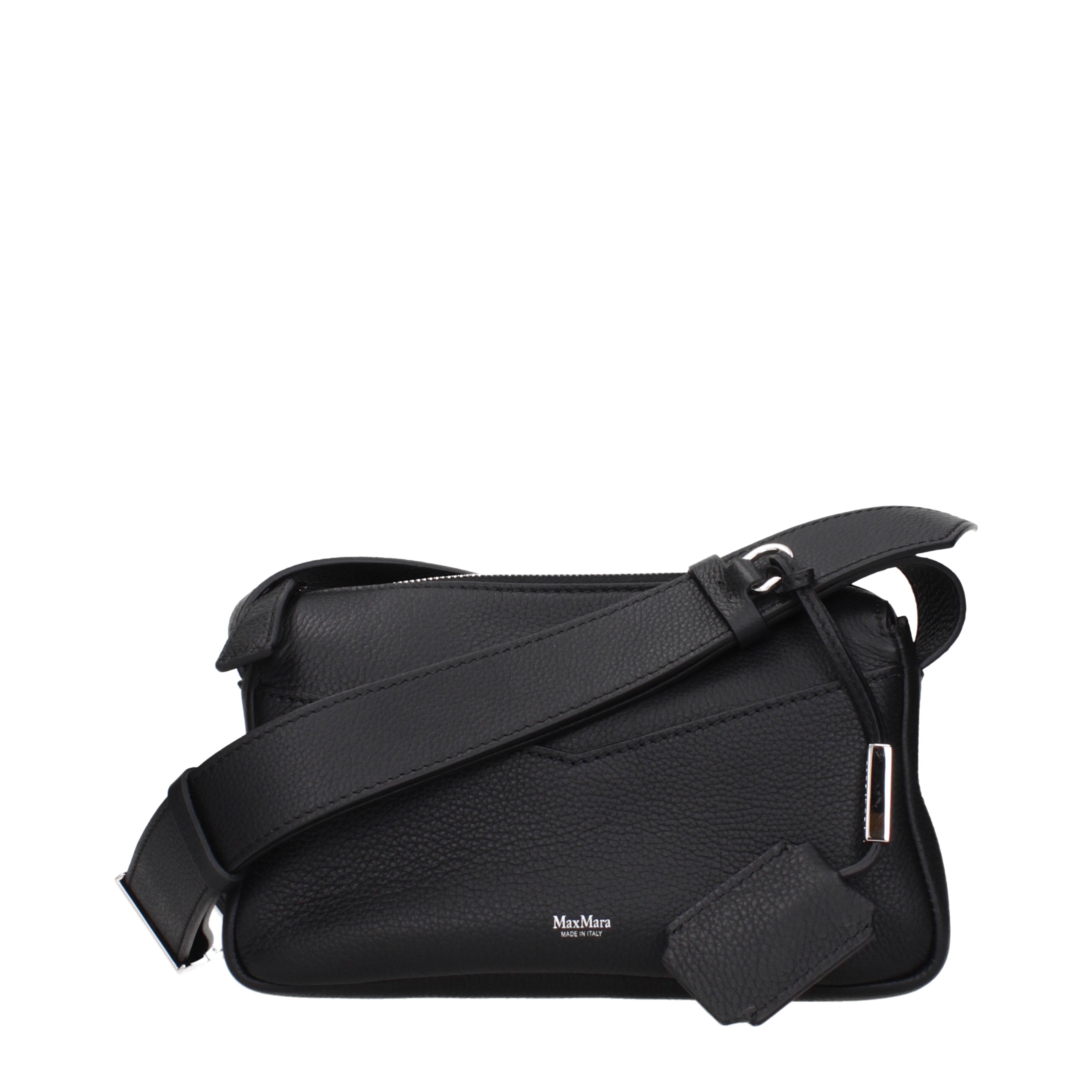 Max Mara クロスボディバッグ☆☆ Max Mara Crossbody Bags Women Leather Black | B-Exit – B-Exit top