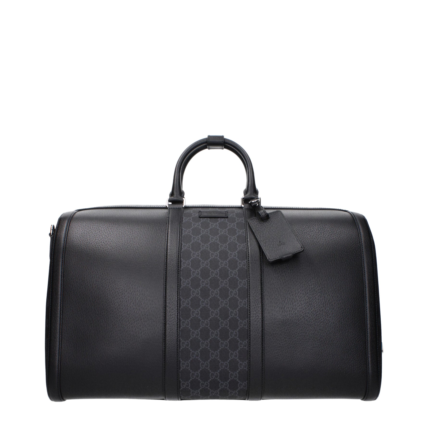 buy travel bags for men Gucci Travel Bags Men Leather Black