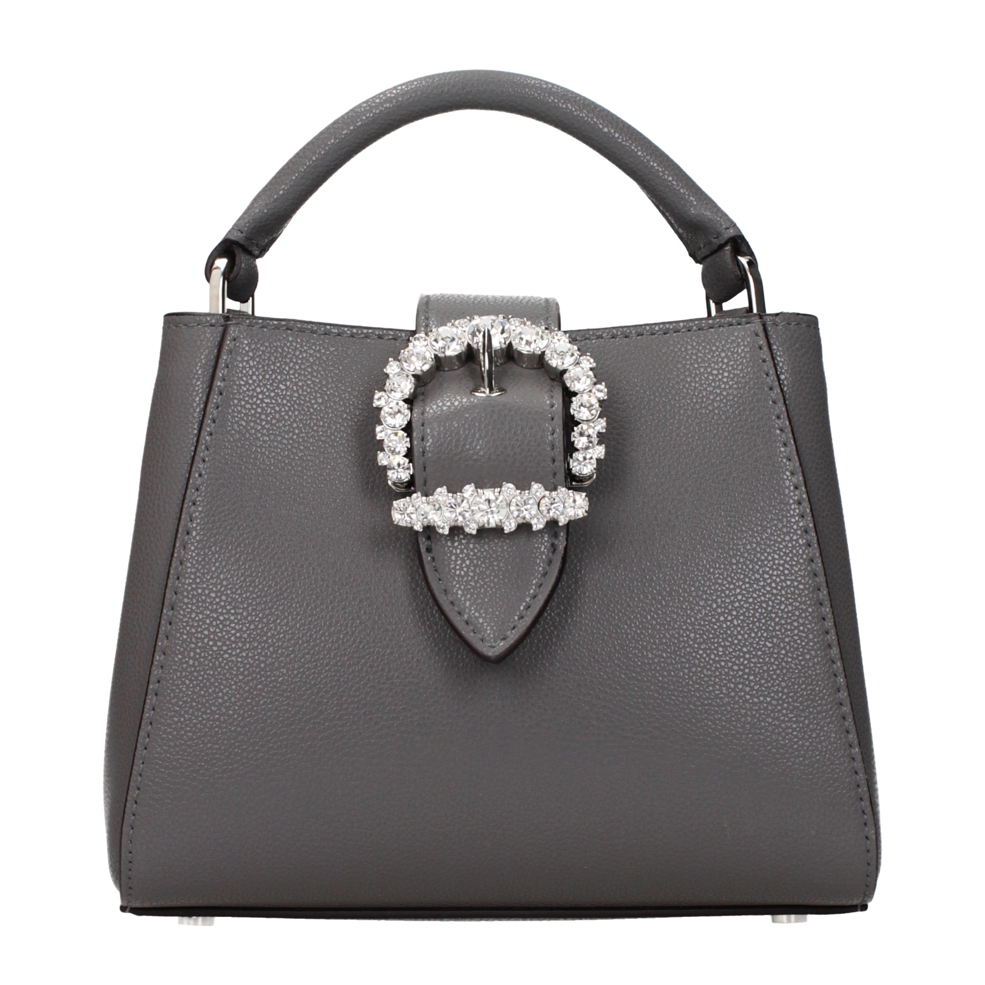 JIMMY CHOO ハンドバッグ グレー Jimmy Choo ハンドバッグ 女性 皮革 灰色/ストームグレイ | B-Exit – B