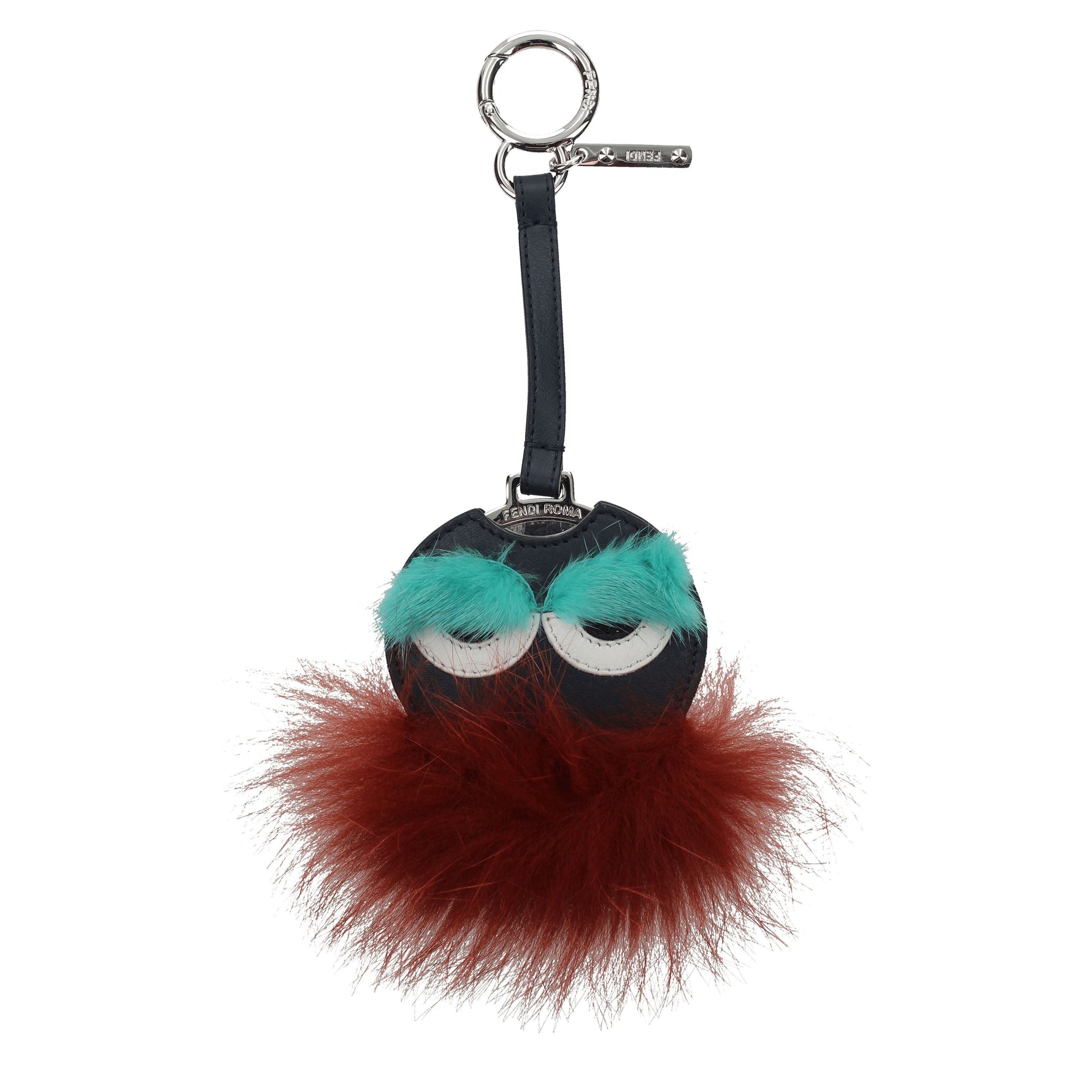 Fendi Fur Keychain Fendi Pink Fur Pom Pom Keychain