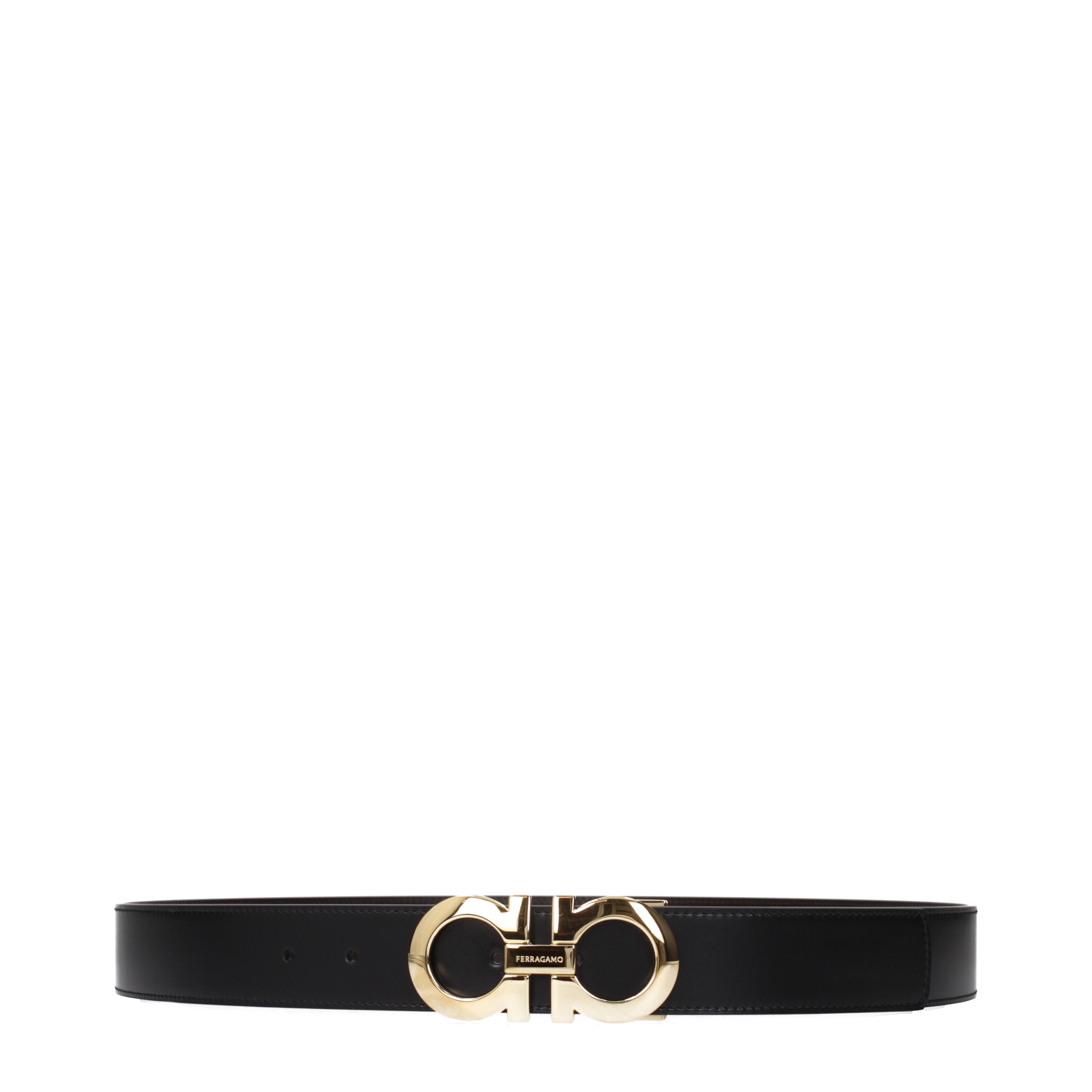 ◆ Salvatore Ferragamo ◆ メッシュベルト Salvatore Ferragamo ベルト 男性 皮革 黒/ピーカン | B-Exit – B-Exit