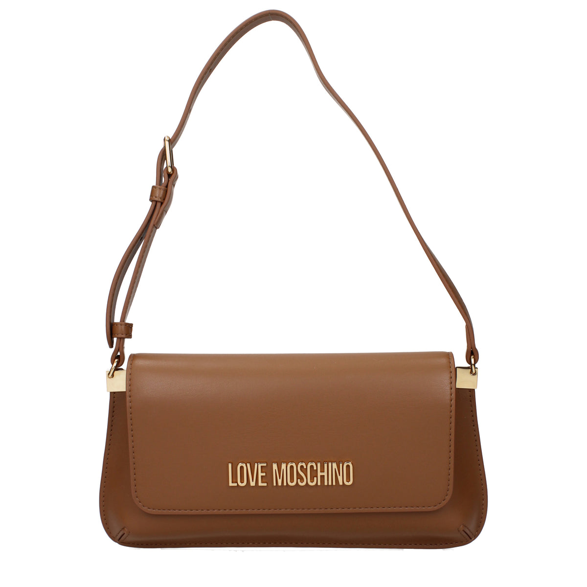 Love Moschino Shoulder Bags Women Polyurethane Brown/Camel B