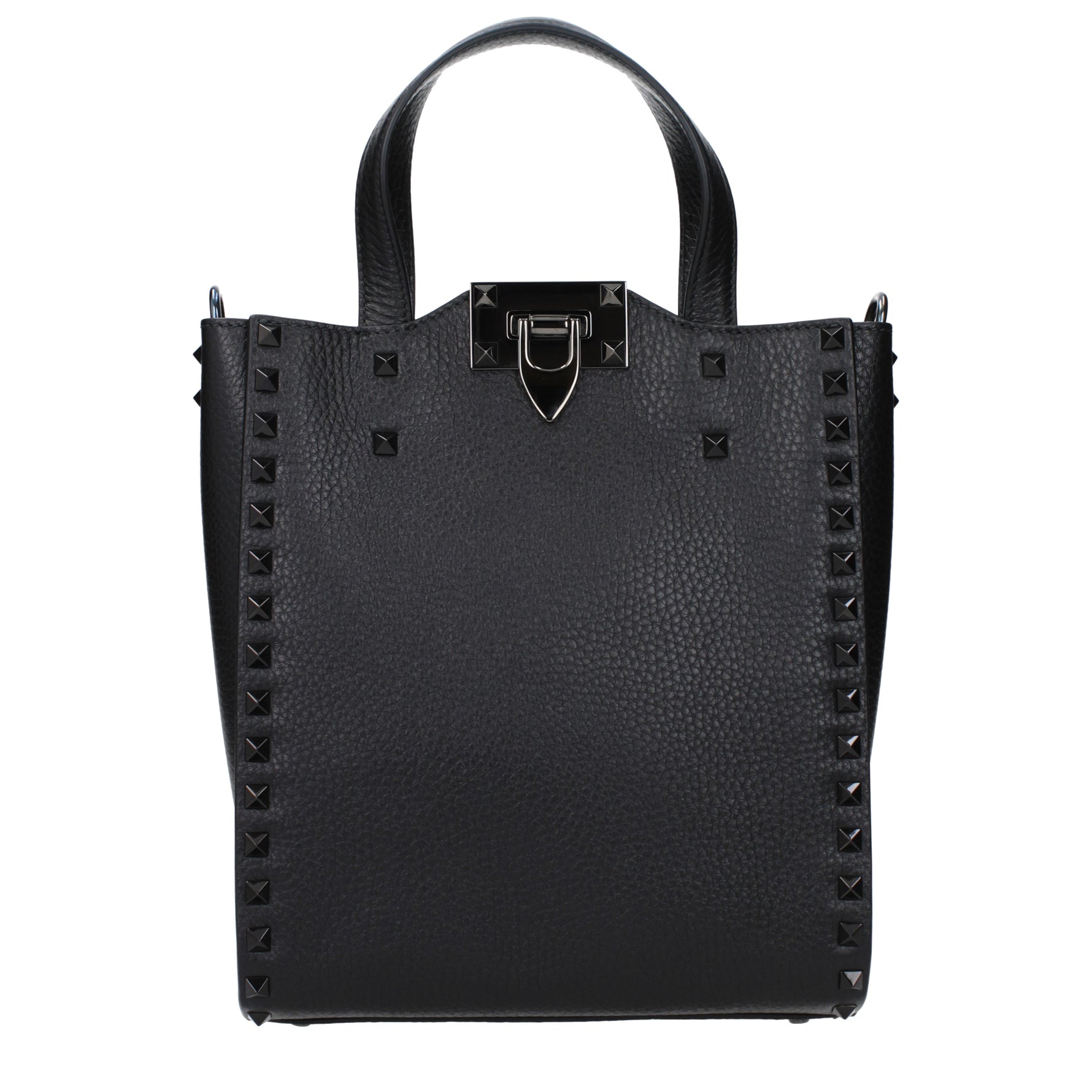 Valentino Garavani Bolsos de Mano Hombre Piel Negro B-Exit – B