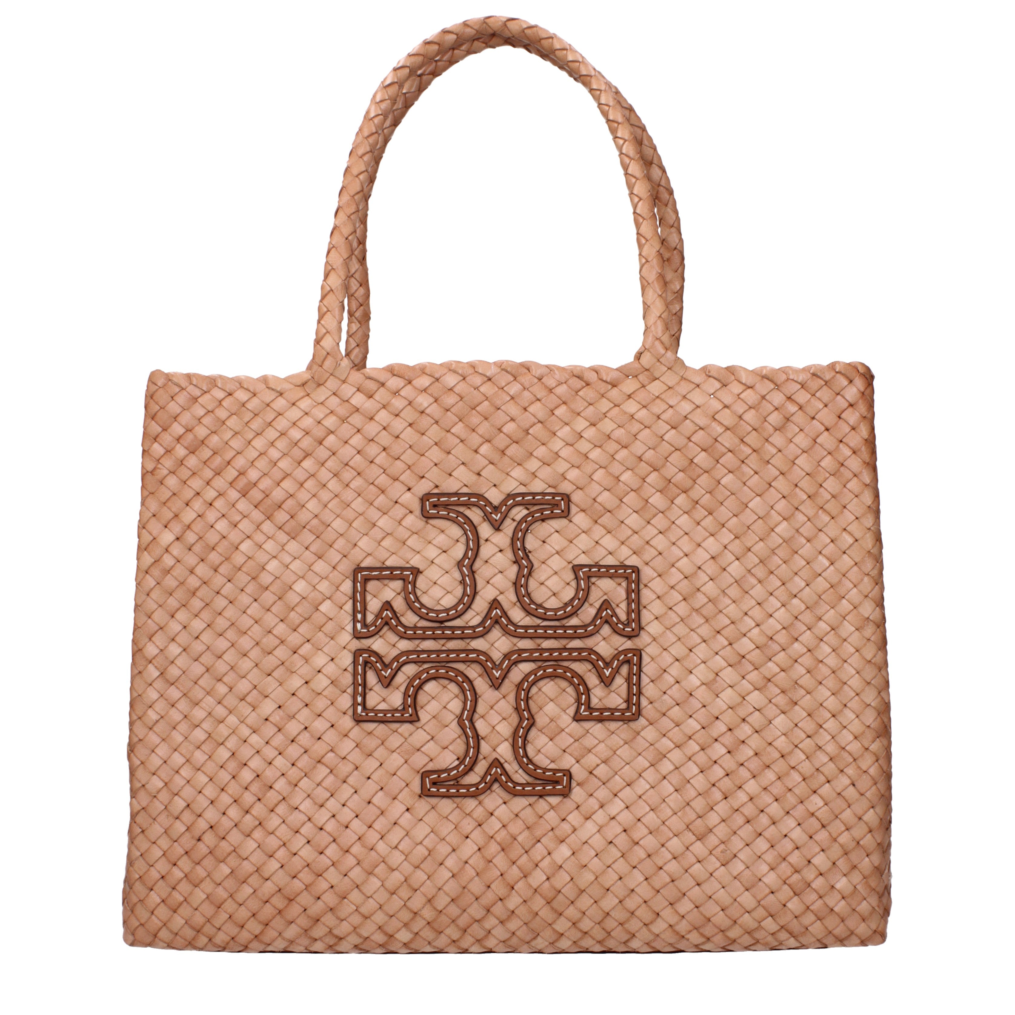 Tory Burch Shoulder Bags Women Leather Pink/Brown | B-Exit Tory Burch Shoulder Bags Women Leather Pink/Brown | B-Exit
