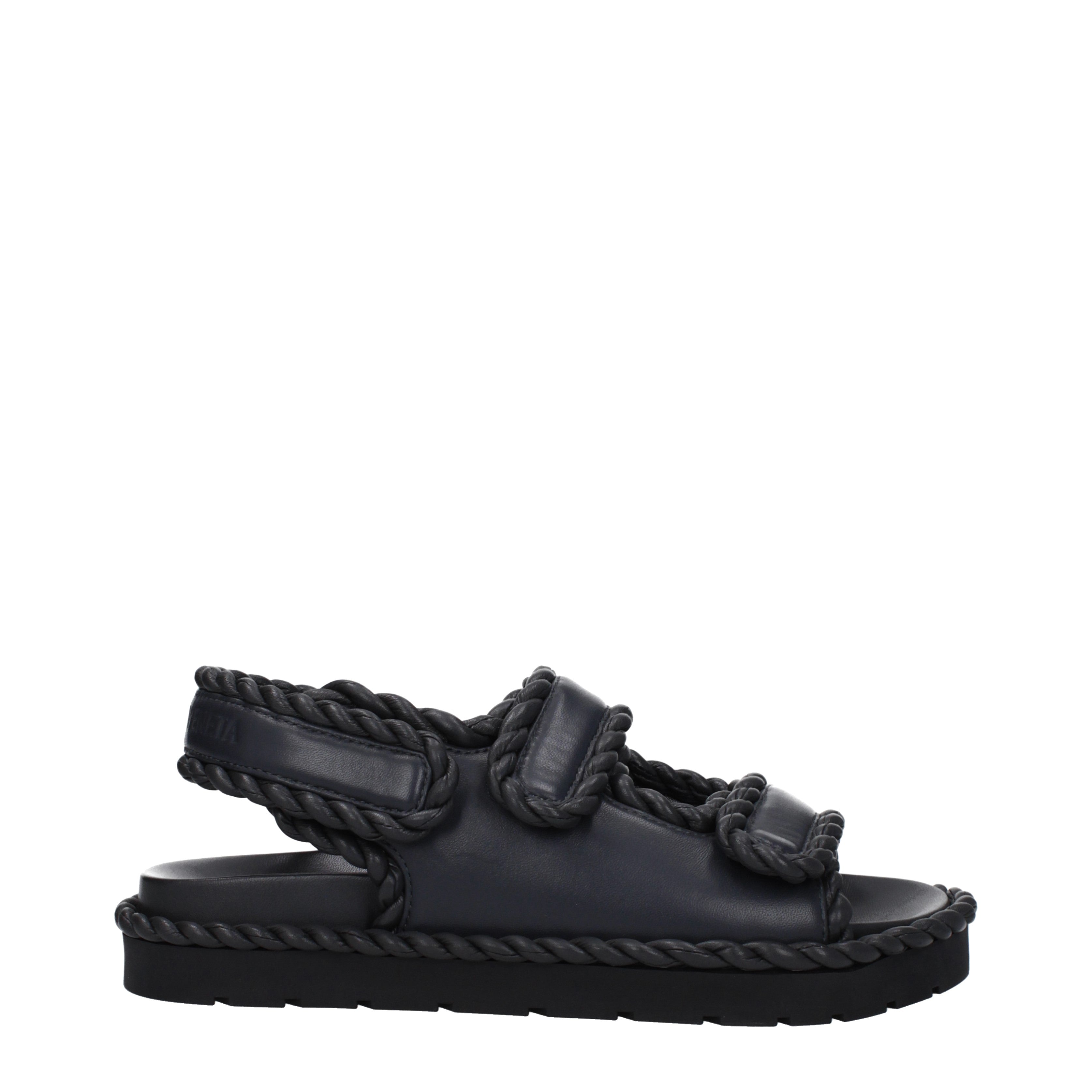 Bottega Veneta サンダル 女性 皮革 灰色/スレート | B-Exit – B-Exit Bottega Veneta サンダル 女性 皮革 灰色/スレート | B-Exit – B-Exit