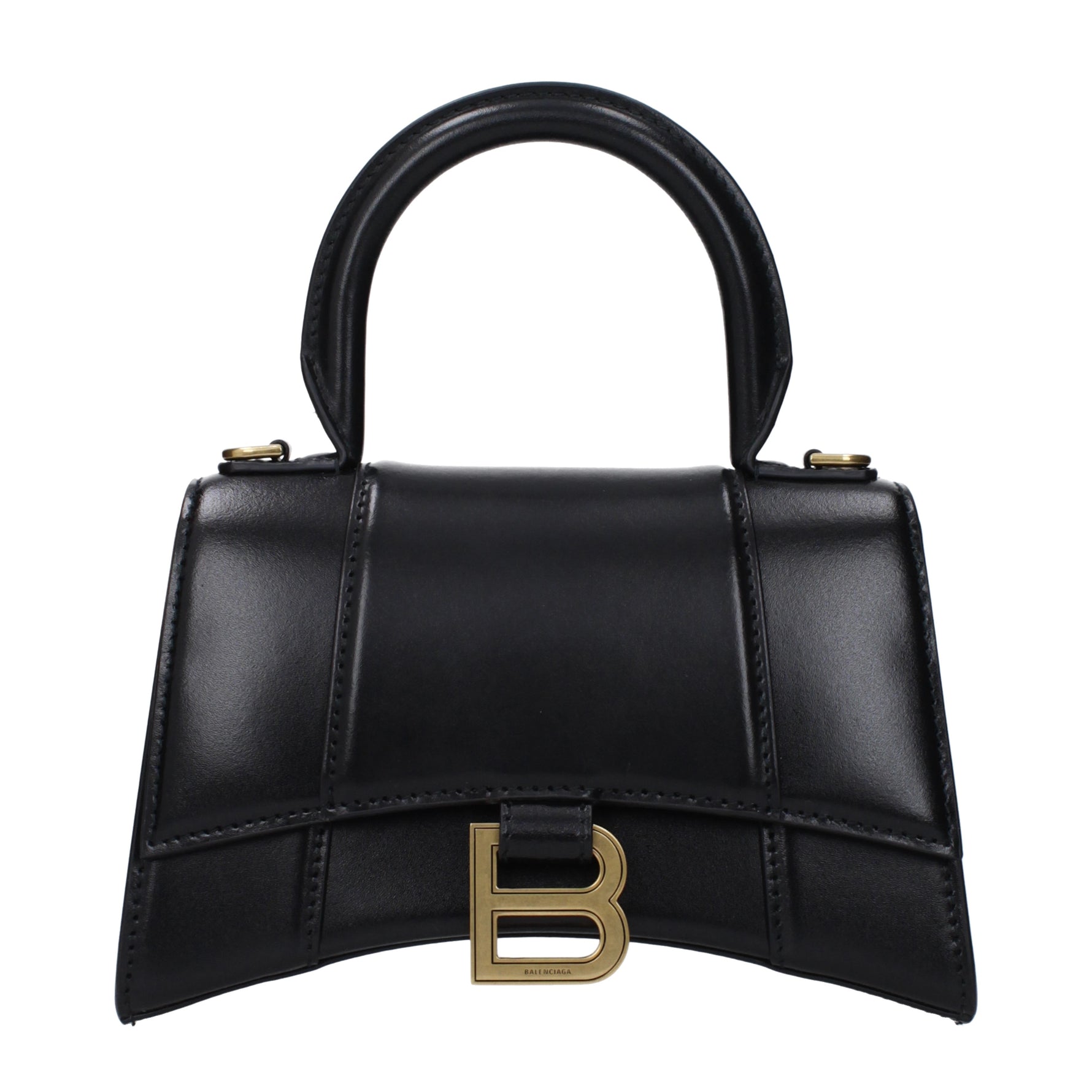 Balenciaga Handbags Women Leather Black B-Exit – B-Exit top shop
