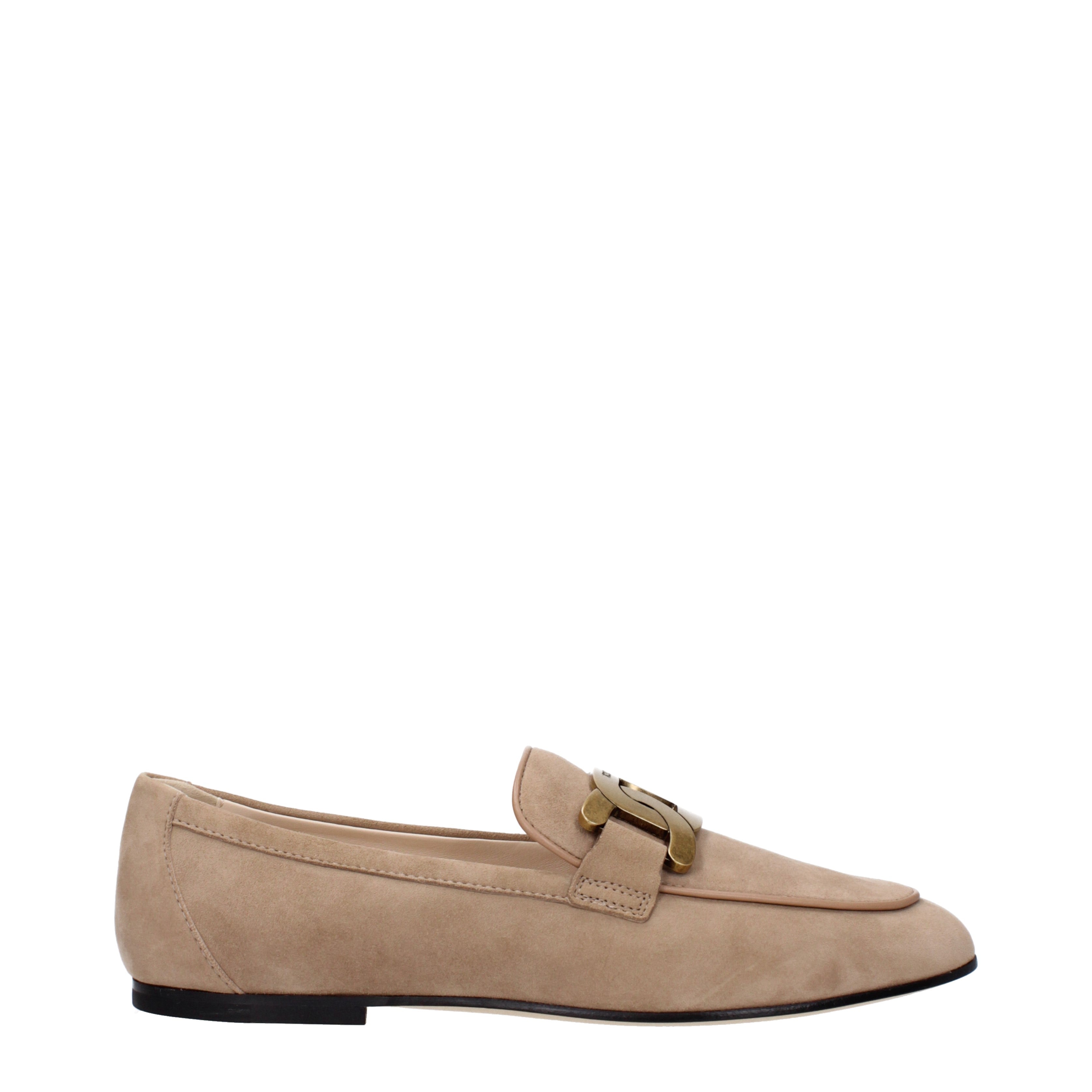 Tod's ローファー 女性 スエード ベージュ/カプチーノ | B-Exit – B