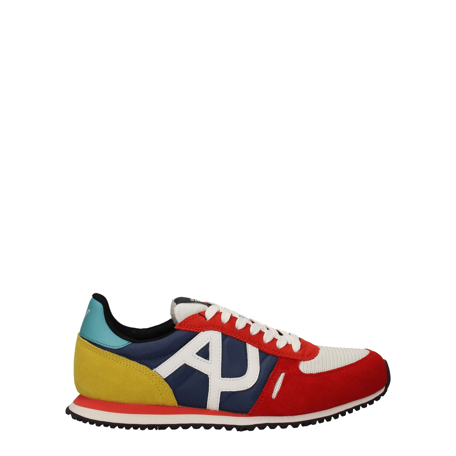 Armani Jeans Sneakers Uomo Tessuto Multicolor