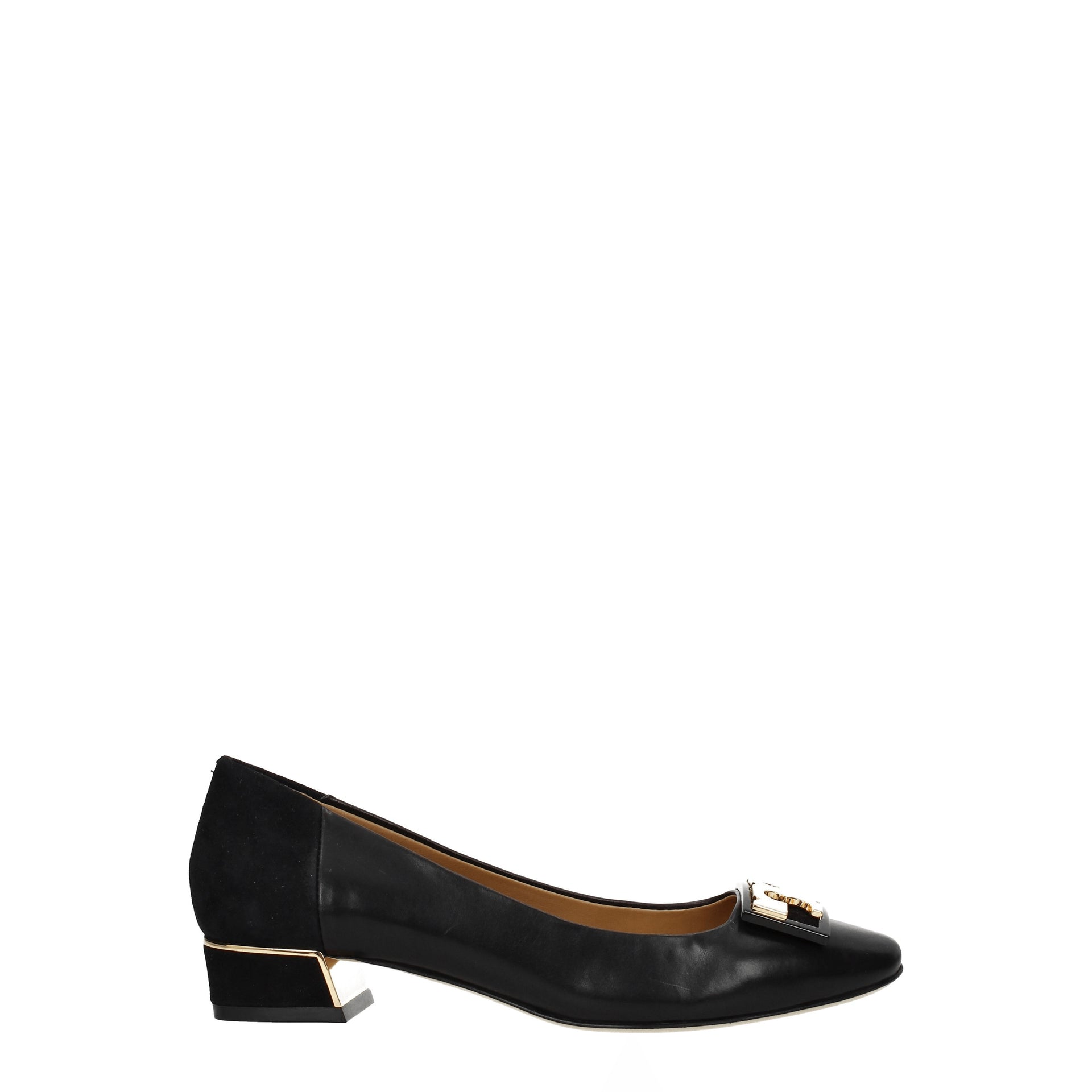 Tory Burch Ballet Flats Women Leather Black