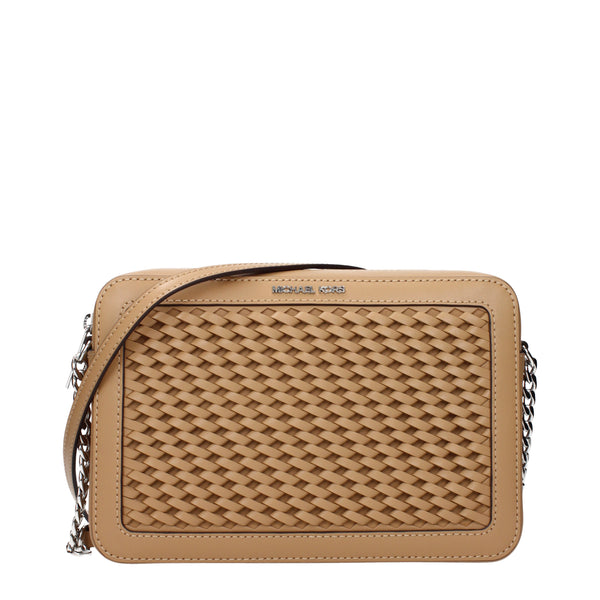 Michael Kors クロスボディバッグ 女性 皮革 茶/ピーナッツ | B-Exit