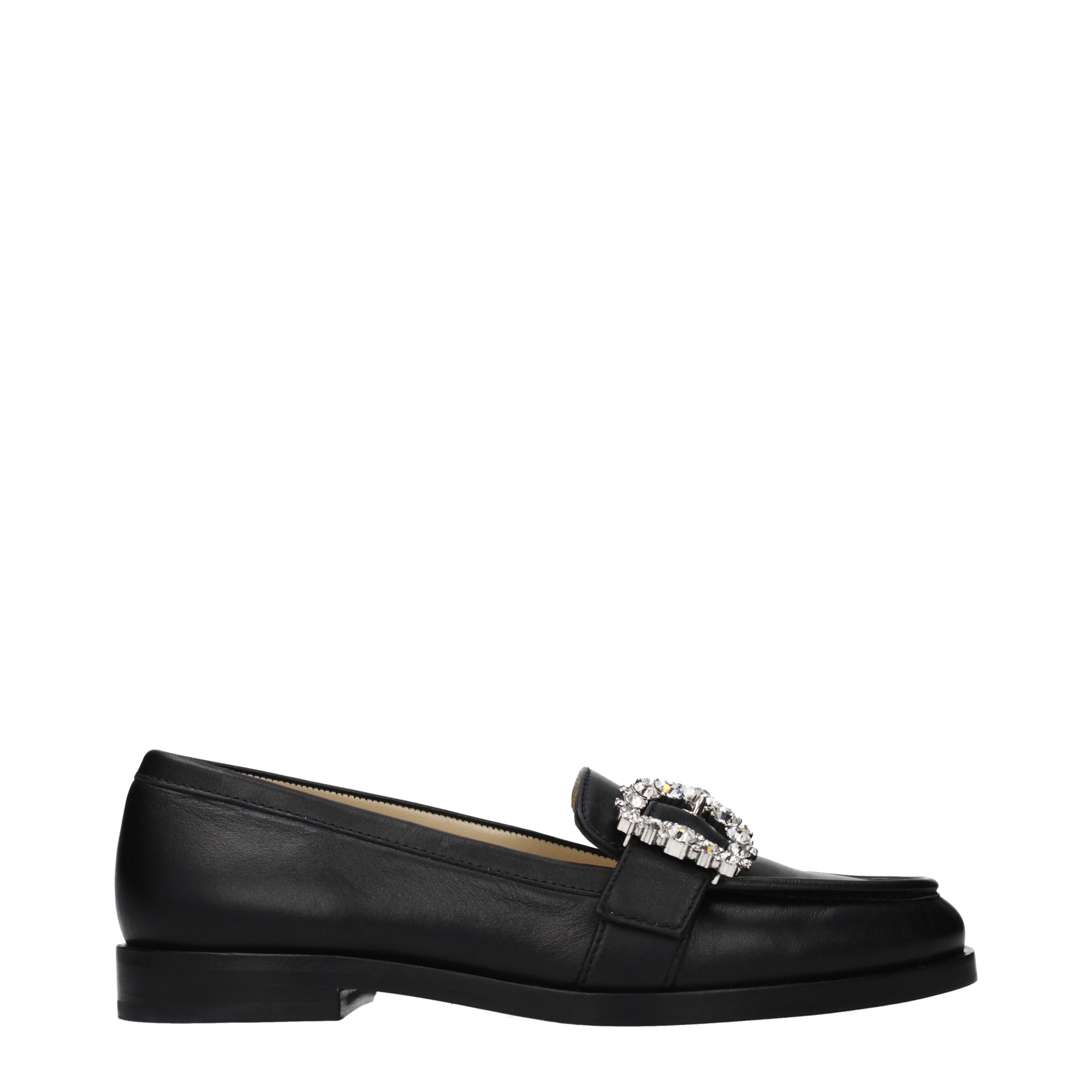 JIMMY CHOO ローファー Jimmy Choo Loafers Women Leather Black | B-Exit – B-Exit top shop