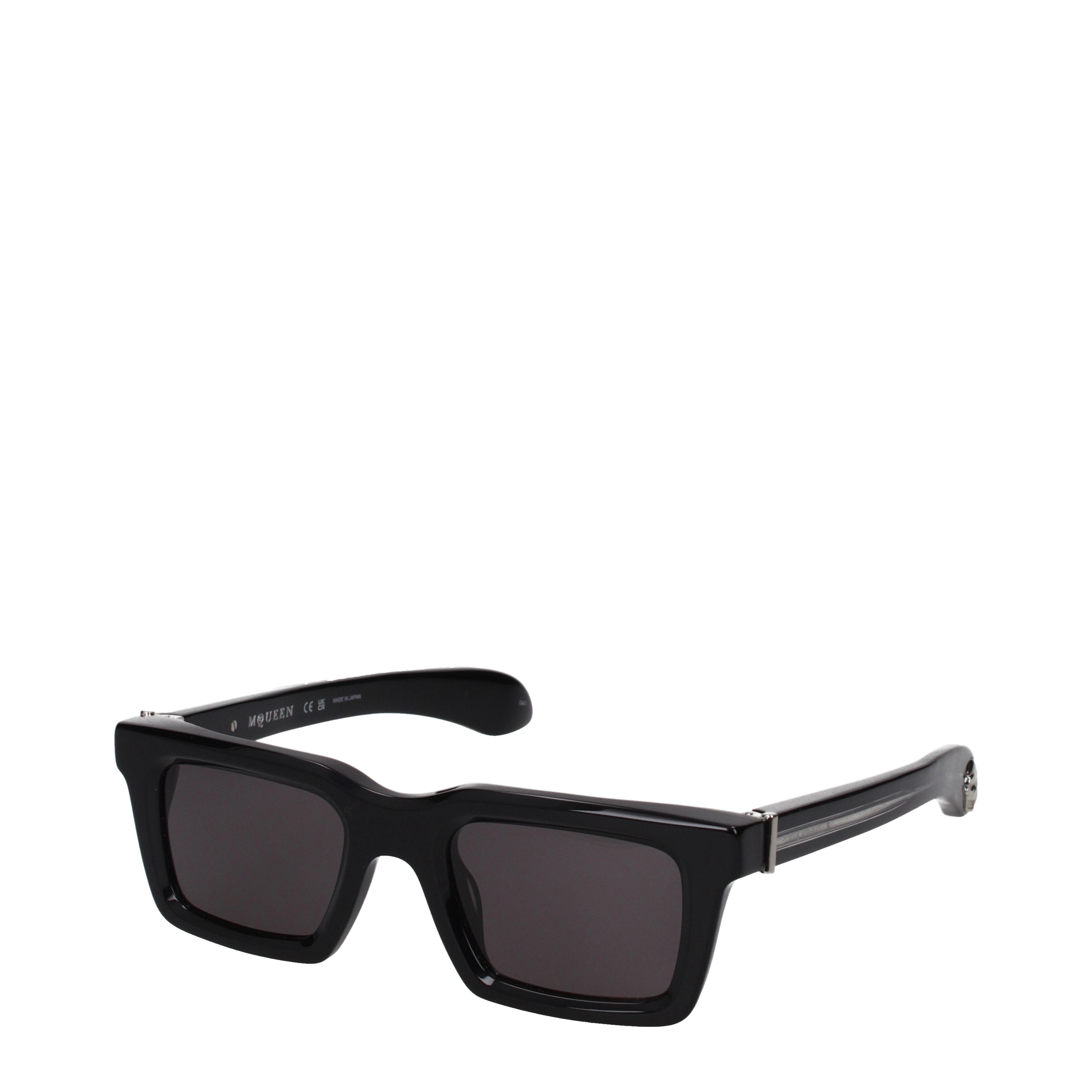 Alexander McQueen Sunglasses Men Acetate Black | B-Exit – B-Exit