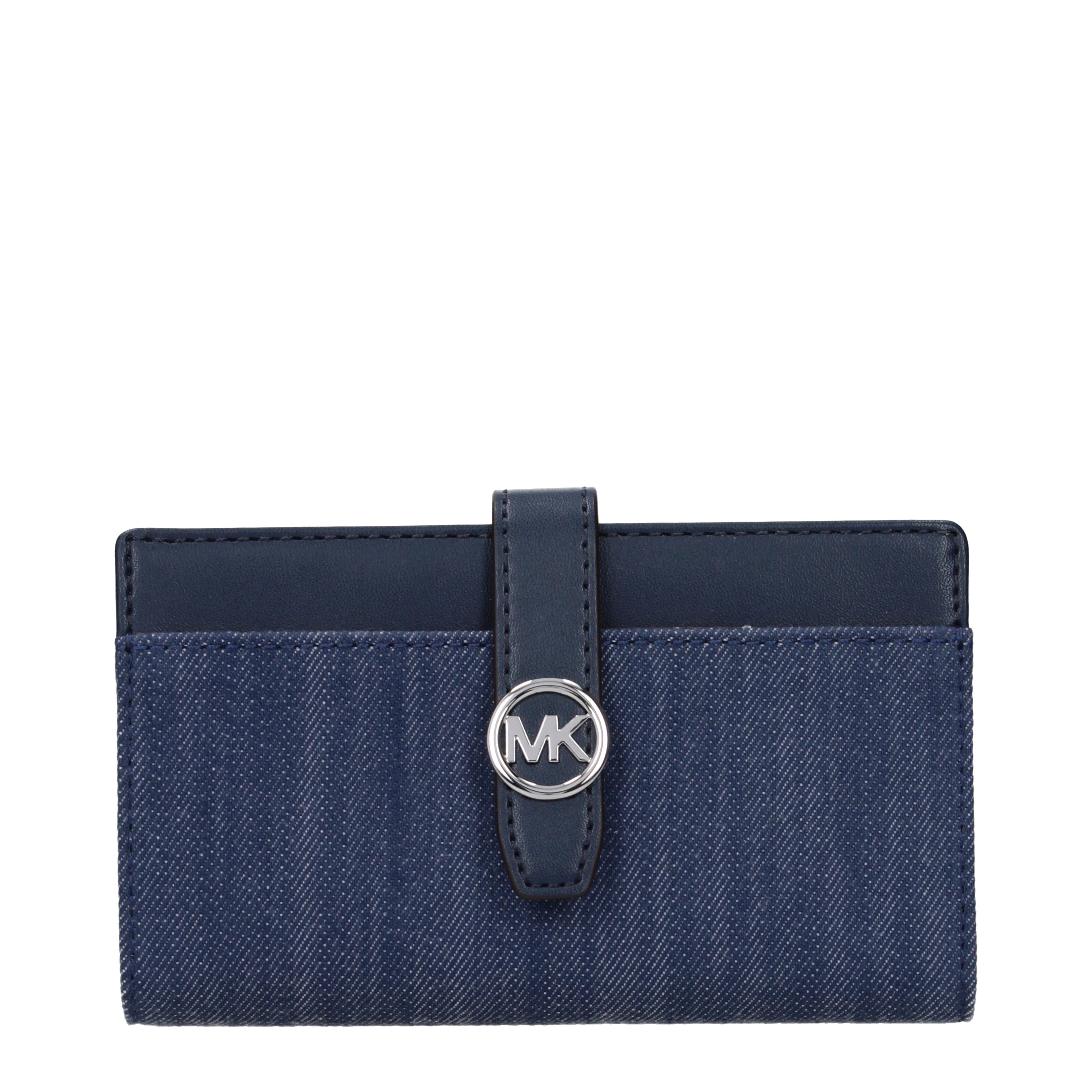 Michael Kors Wallets Women Fabric Blue/Denim | B-Exit – B-Exit top