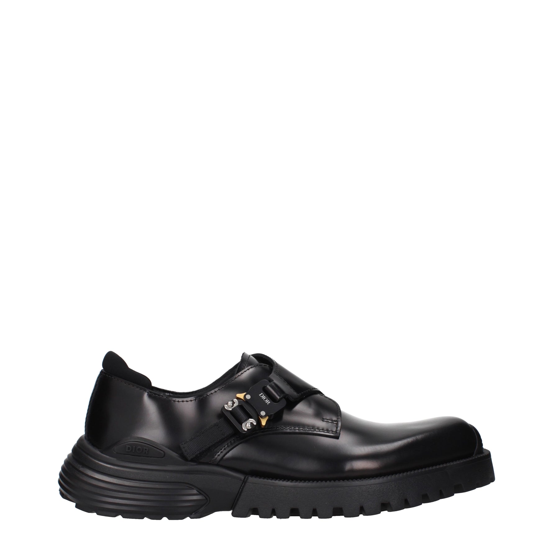 Christian Dior Lace up and Monkstrap Men Leather Black Christian Dior Lace up and Monkstrap Men Leather Black